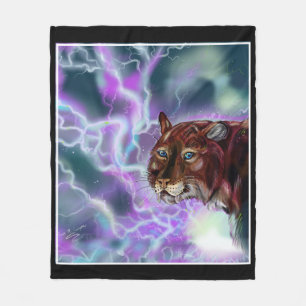 Static Storm Lighting Saber Fleecedecke