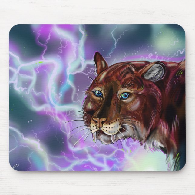Static Storm Lighting Saber Mousepad (Vorne)