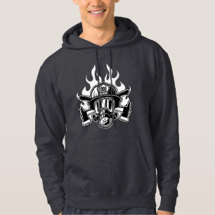 Station der Abteilung Feuerwehr Hoodie