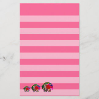 Stationär: Drei Elefanten Briefpapier