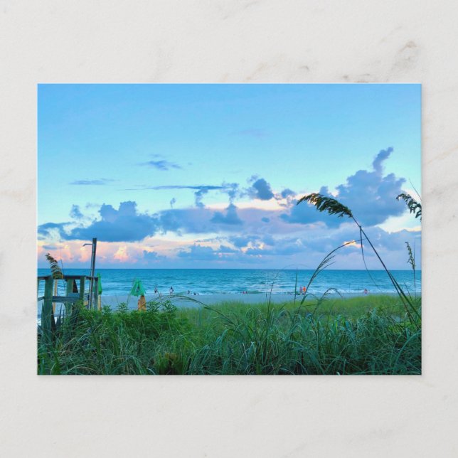 stationär: Melbourne Beach, Florida Postkarte (Vorderseite)