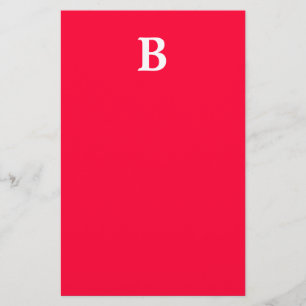 Stationäre Monogramm Briefpapier