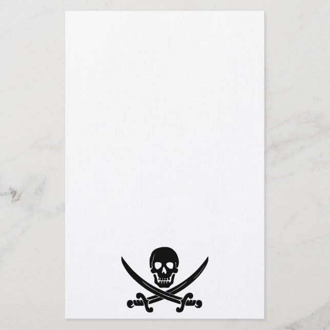 Stationäre Piraten Briefpapier (Vorderseite)