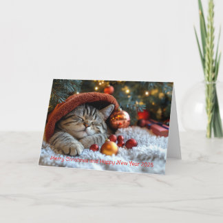 Stationäre Weihnachtskarte Karte