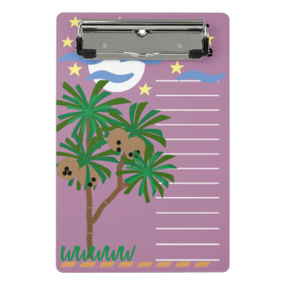 Stationerie "Abstrakte Symbole" Mini Klemmbrett