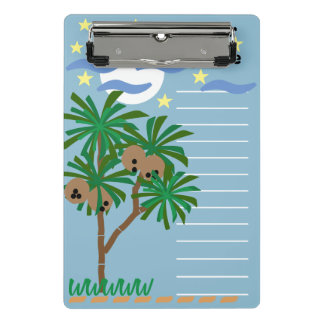 Stationerie "Abstrakte Symbole" Mini Klemmbrett