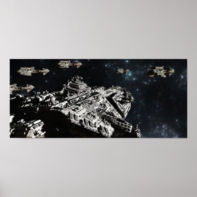 Stationierung der Flotte II Poster (Vorne)