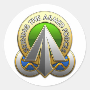 Stationierung und Verteilung der Oberfläche Runder Aufkleber