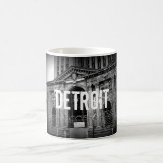 Stations-Kaffee-Tasse Detroits Michigan zentrale Kaffeetasse