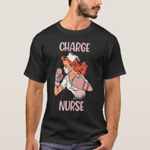 Stationsleitung Boxhandschuhe Kämpfer T-Shirt