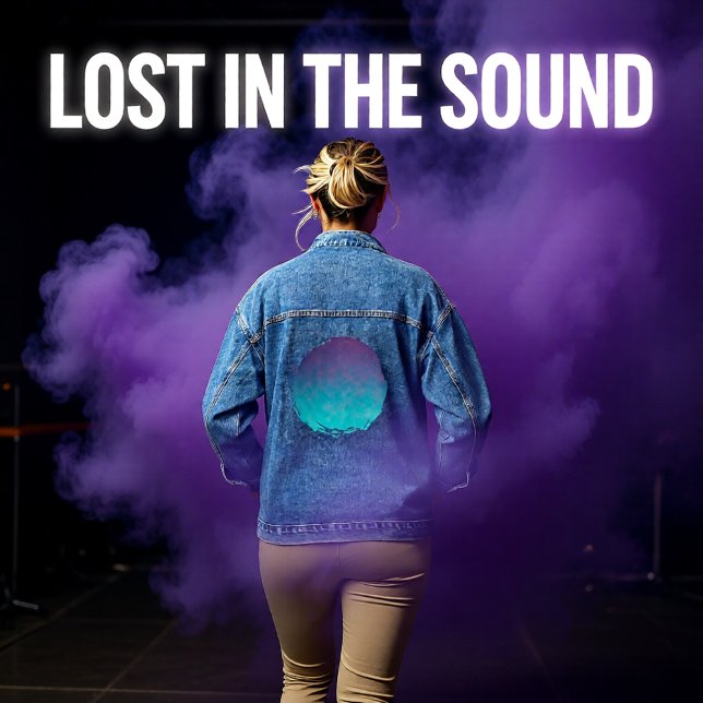 Statisch zwischen den Sternen Jeansjacke (Von Creator hochgeladen)