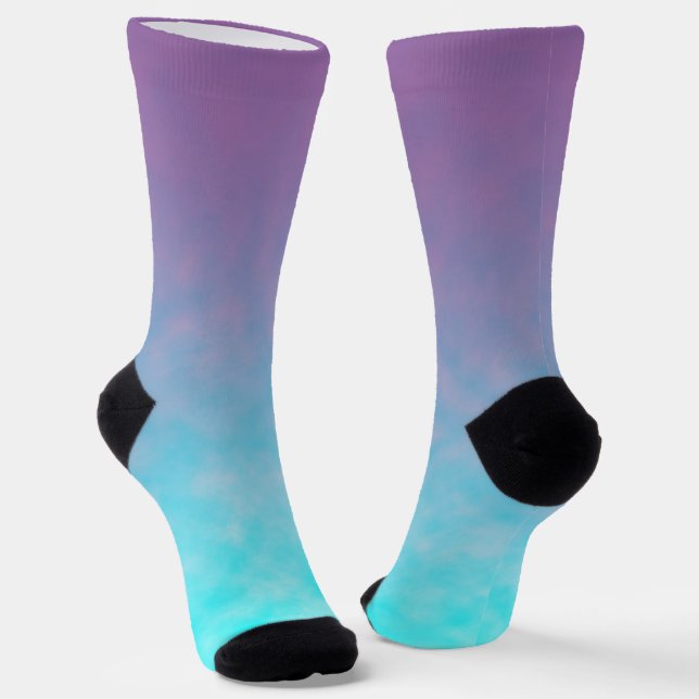 Statisch zwischen den Sternen Socken (Gewinkelt)