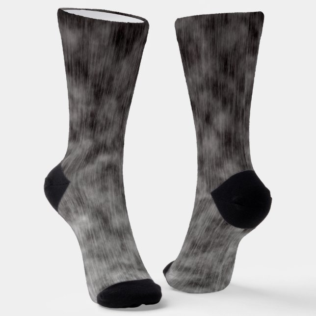 Statische Trauer Socken (Gewinkelt)