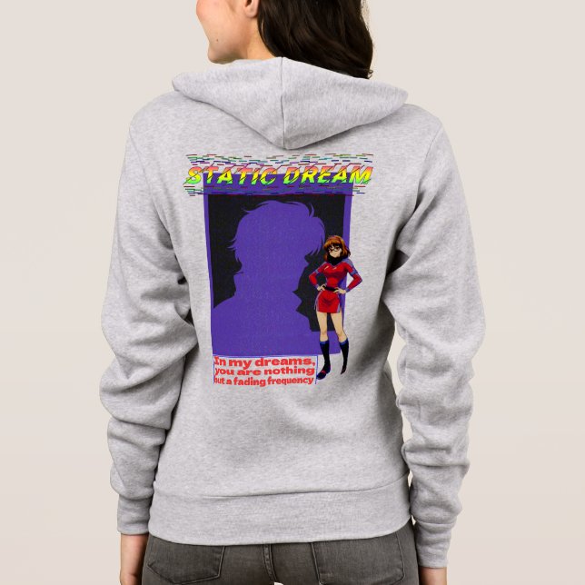 STATISCHER TRAUM HOODIE (Rückseite)