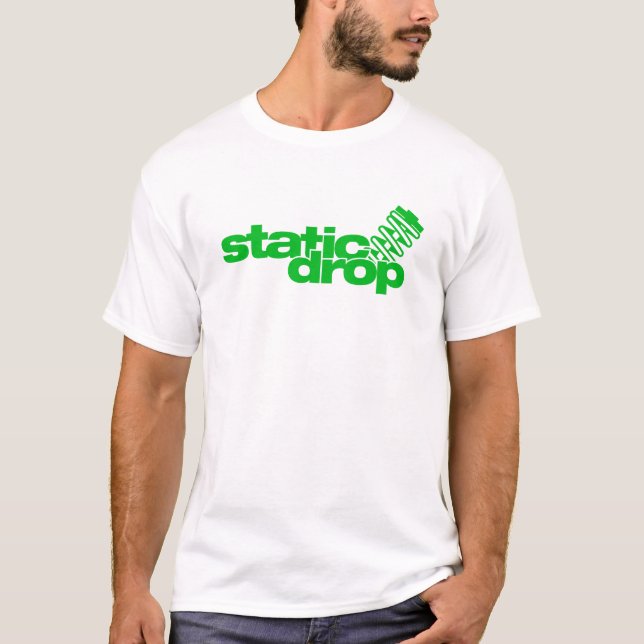 Statischer Tropfen -5- T-Shirt (Vorderseite)