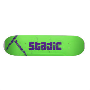 Statisches Skateboard