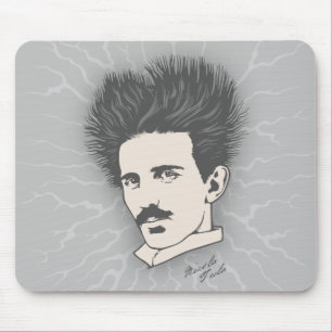 Statisches Tesla Mousepad
