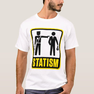 Statism-Warnzeichen-Shirt T-Shirt