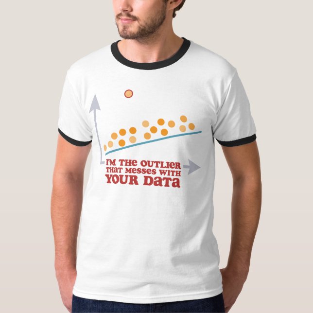 Statistik-Außenseiter T-Shirt (Vorderseite)