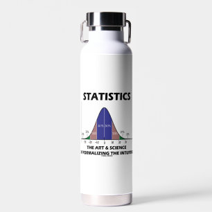 Statistik Kunstwissenschaft zur Formalisierung int Trinkflasche
