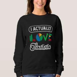 Statistik Math Data Scientist Accounting Sweatshirt