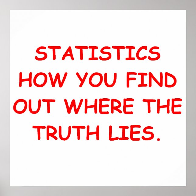 Statistik Poster (Vorne)