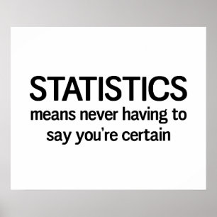 Statistik Poster