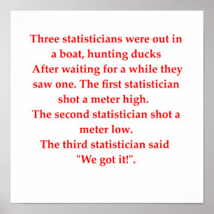 statistik poster
