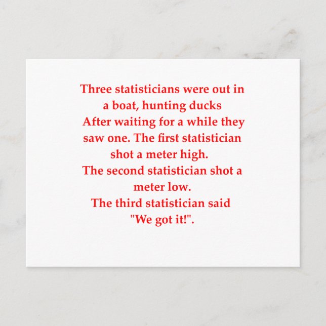 statistik postkarte (Vorderseite)