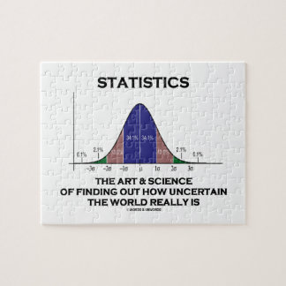 Statistik über Kunst und Wissenschaft der Unsicher Puzzle