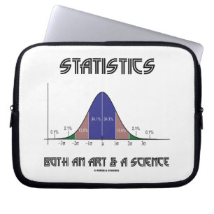 Statistiken eine Kunst u. eine Wissenschaft Laptopschutzhülle