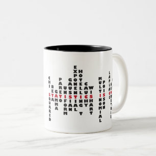 Statistiken ist coole Tasse