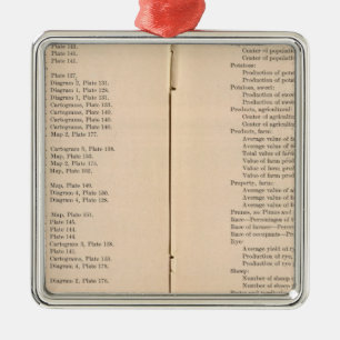 Statistischer Atlas 1900 8 Ornament Aus Metall