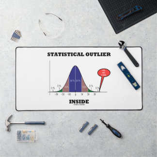 Statistischer Ausschnitt innerhalb Ihres Spaßes Schreibtischunterlage
