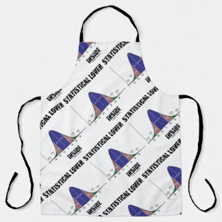 Statistischer Lover Inside Bell Curve Geek Spaß Schürze