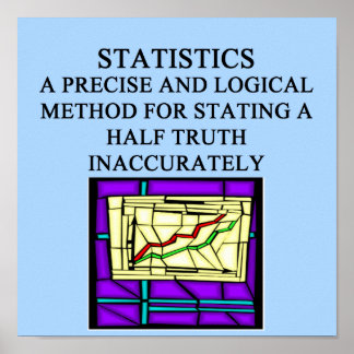 Statistischer Spaß Poster