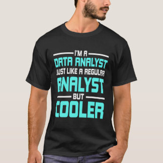 Statistischer Statistiker Geschäftsberater Char T-Shirt