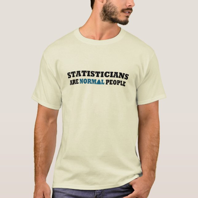 Statistischer T - Shirt (Vorderseite)