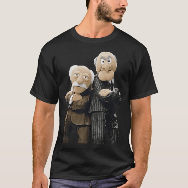 Statler and Waldorf girl T-Shirt (Vorderseite)