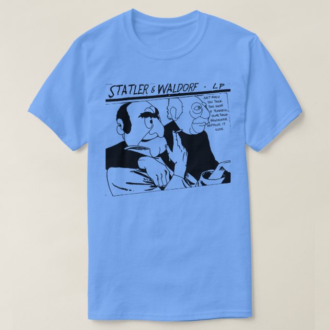 Statler und Waldorf Goo Parody T-Shirt (Design vorne)