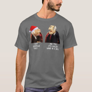 Statler und Waldorf Weihnachtsgeist T-Shirt