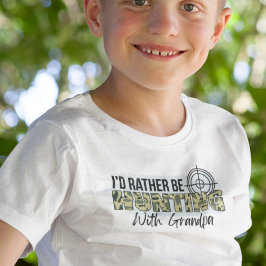 Stattdessen jagen wir mit Großvater Funny T-Shirt