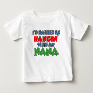 Stattdessen sollte man mit Nana umgehen Baby T-shirt