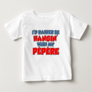 Stattdessen sollte man mit Pepere umgehen Baby T-shirt