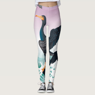 Statten Sie Sie von einem großen Fischer aus Leggings