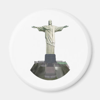 Statue: Christus der Erlöser: 3D-Modell: Magnet