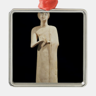 Statue der großen Göttin, von sagen Asmar Ornament Aus Metall