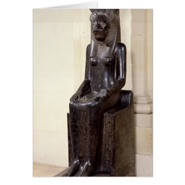 Statue der lionenköpfigen Göttin Sekhmet (Vorne)
