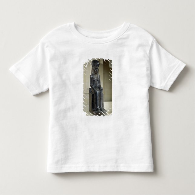 Statue der Löwe-köpfigen Göttin Sekhmet, vom Th Kleinkind T-shirt (Vorderseite)