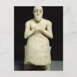 Statue der offiziellen Ebih-Il Postkarte